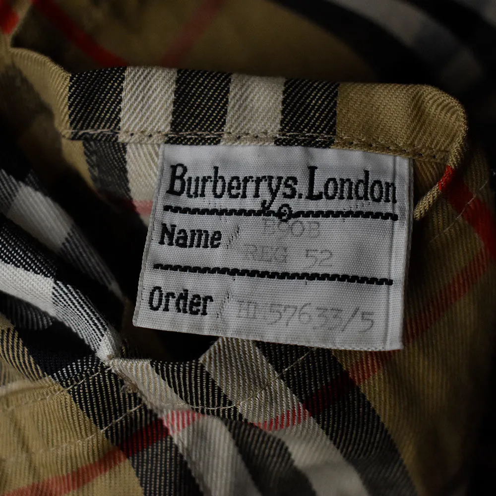 90’s 1枚袖！ Burberrys’ トレンチコート イングランド製 231101H