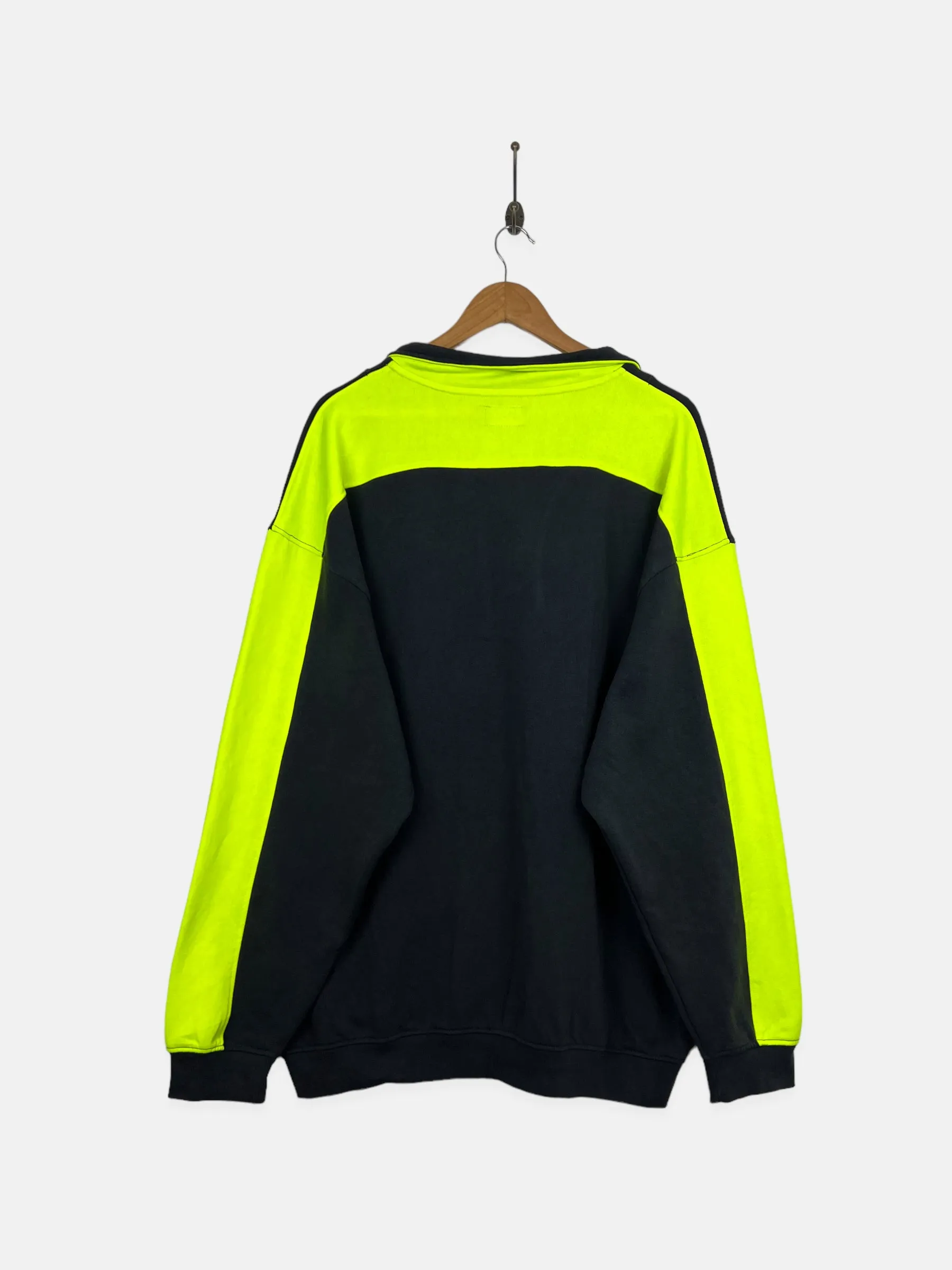90's Volvo Vintage Quarterzip Sweatshirt Size 2-3XL