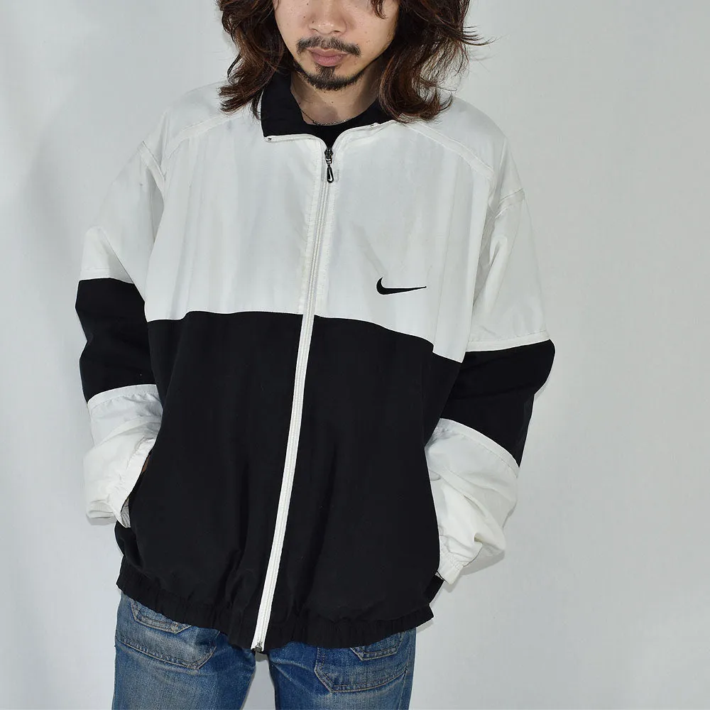 90's　NIKE/ナイキ 刺繍logo トラックジャケット　230127