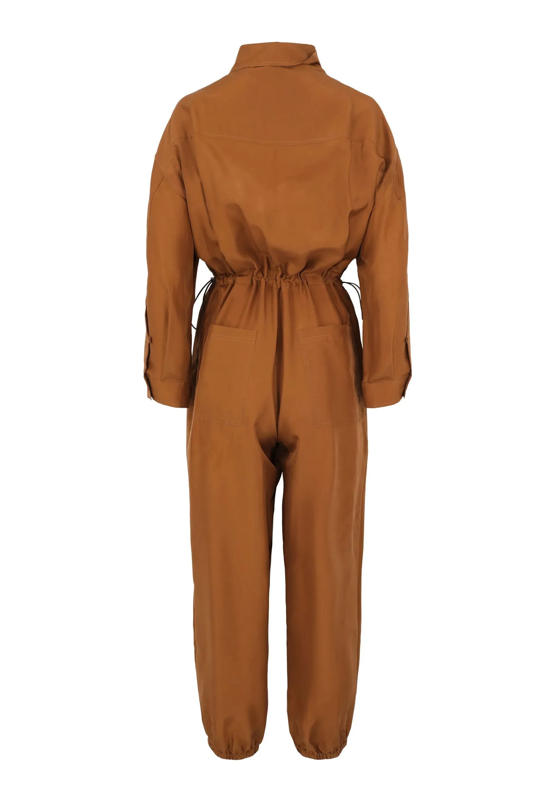 Aida Jumpsuit | Chestnut