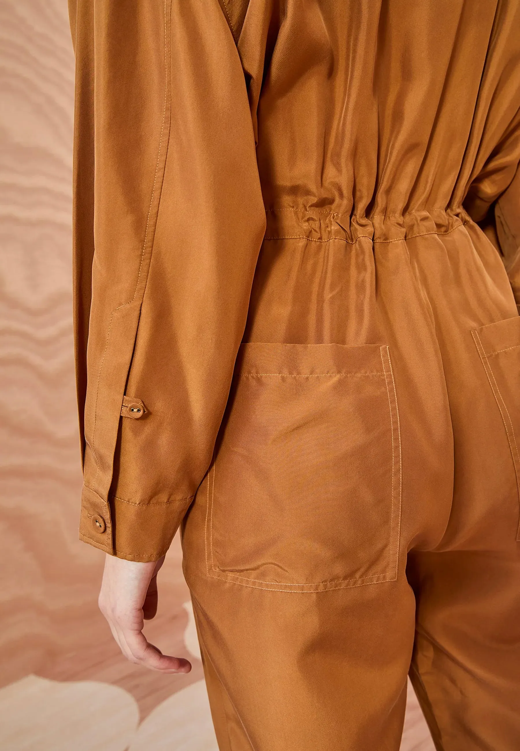 Aida Jumpsuit | Chestnut