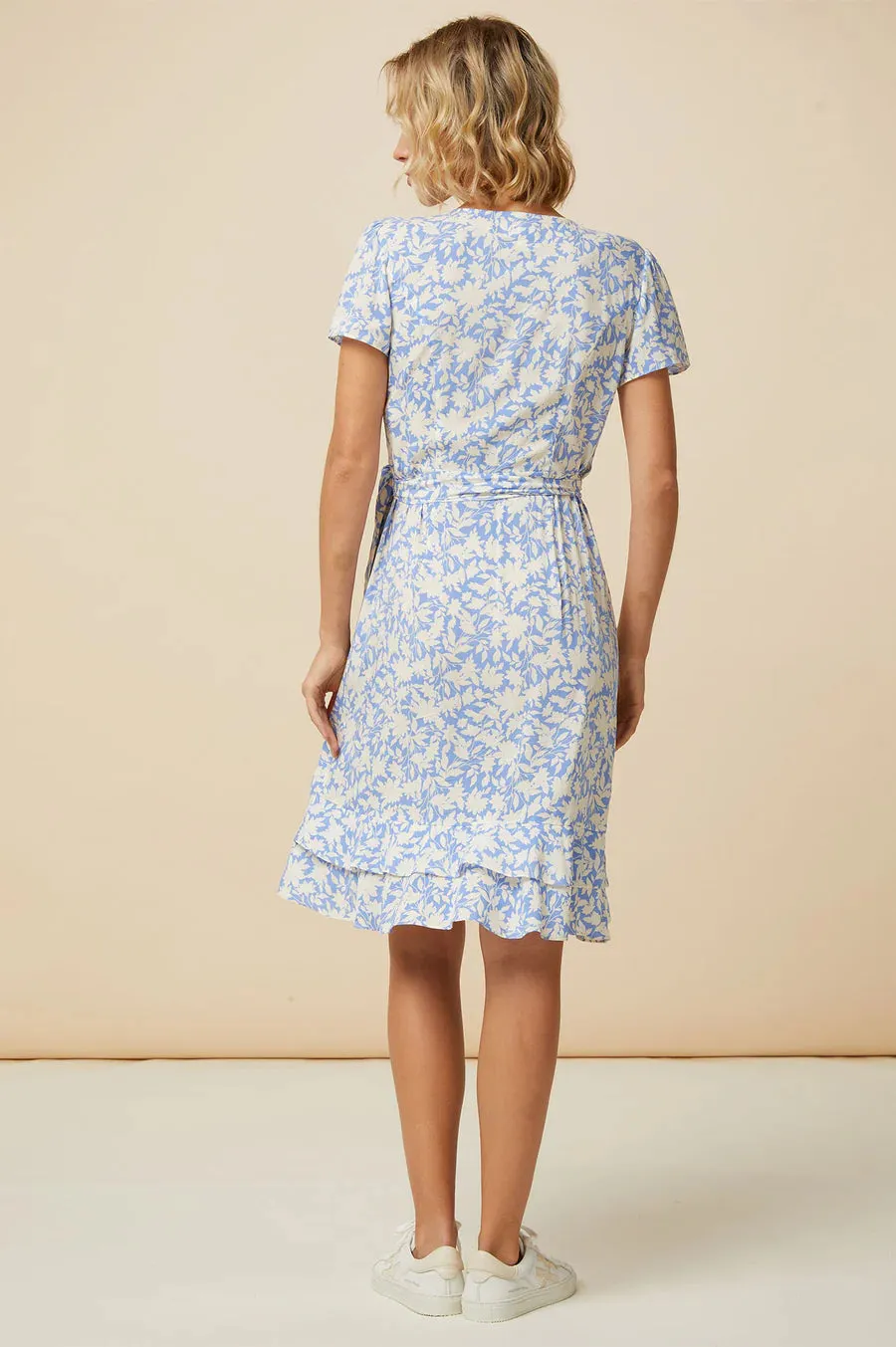 Aspiga Chelsea Wrap Dress Blue