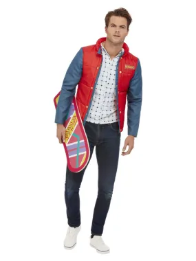 Back to the Future Marty McFly Costume, Red   WHOLESALE