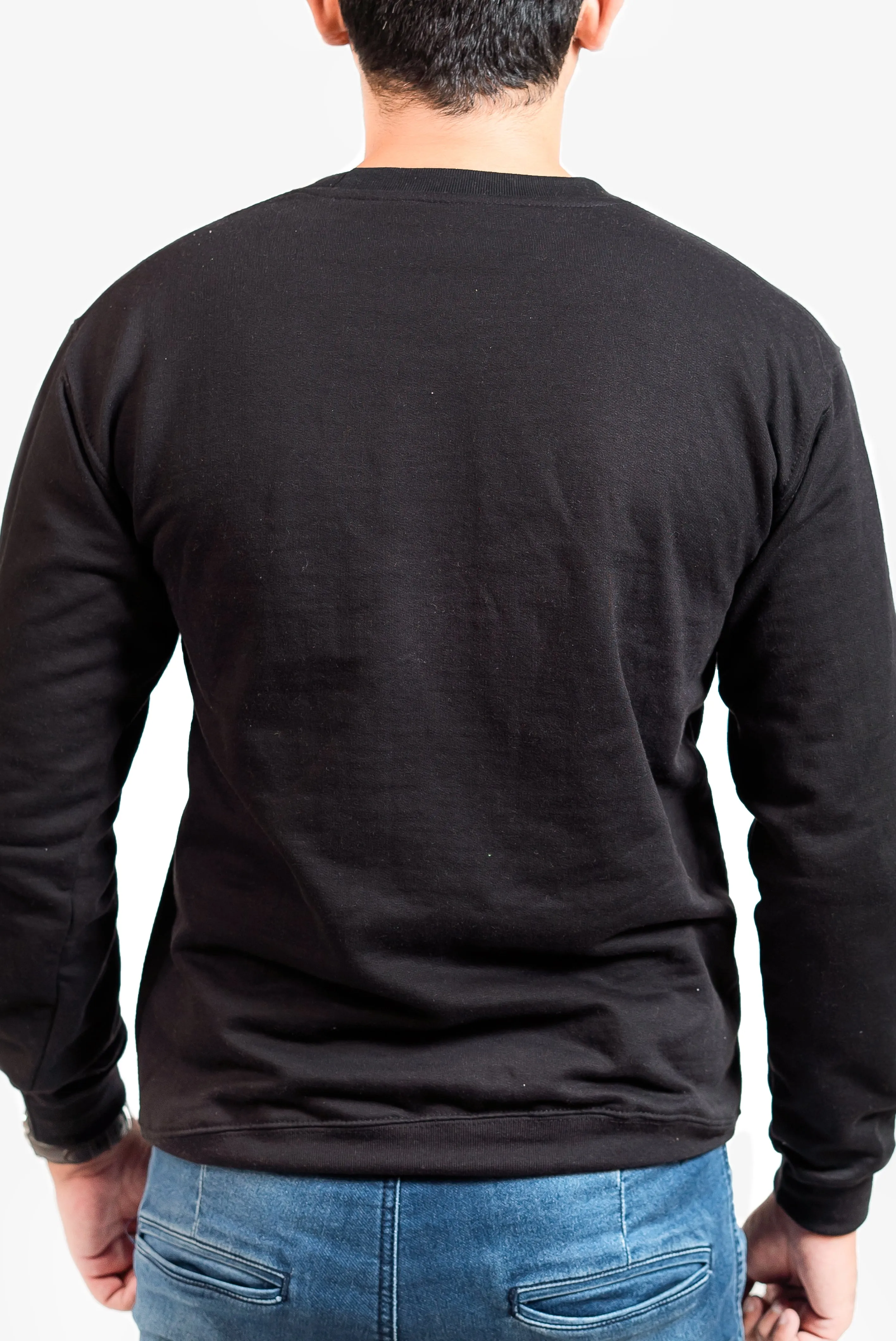 Basic Black Sweatshirt // Men