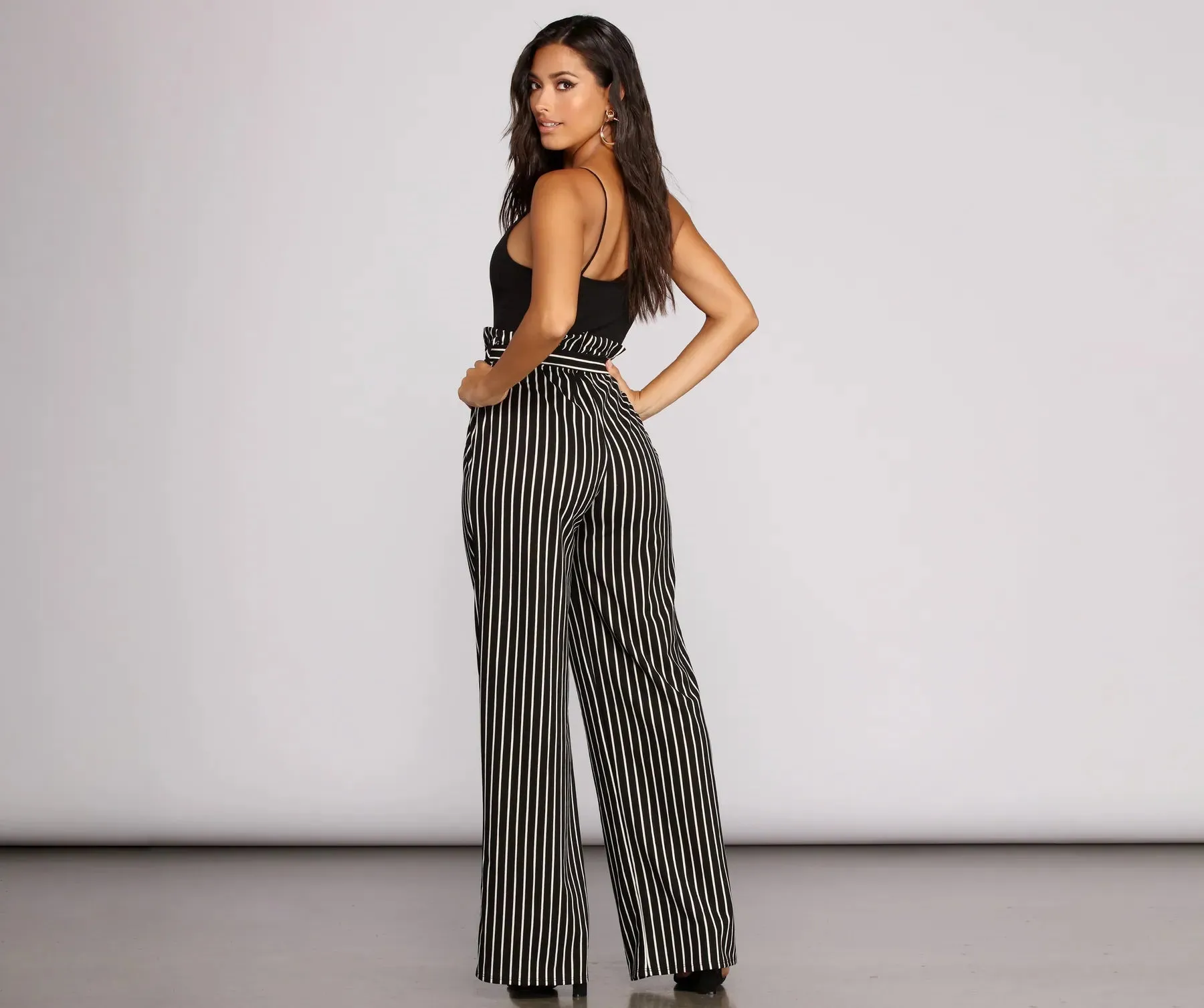 Better Together Striped Jumpsuit