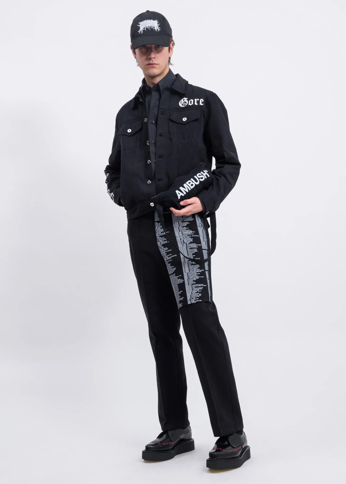Black Samizdat Chino Trousers