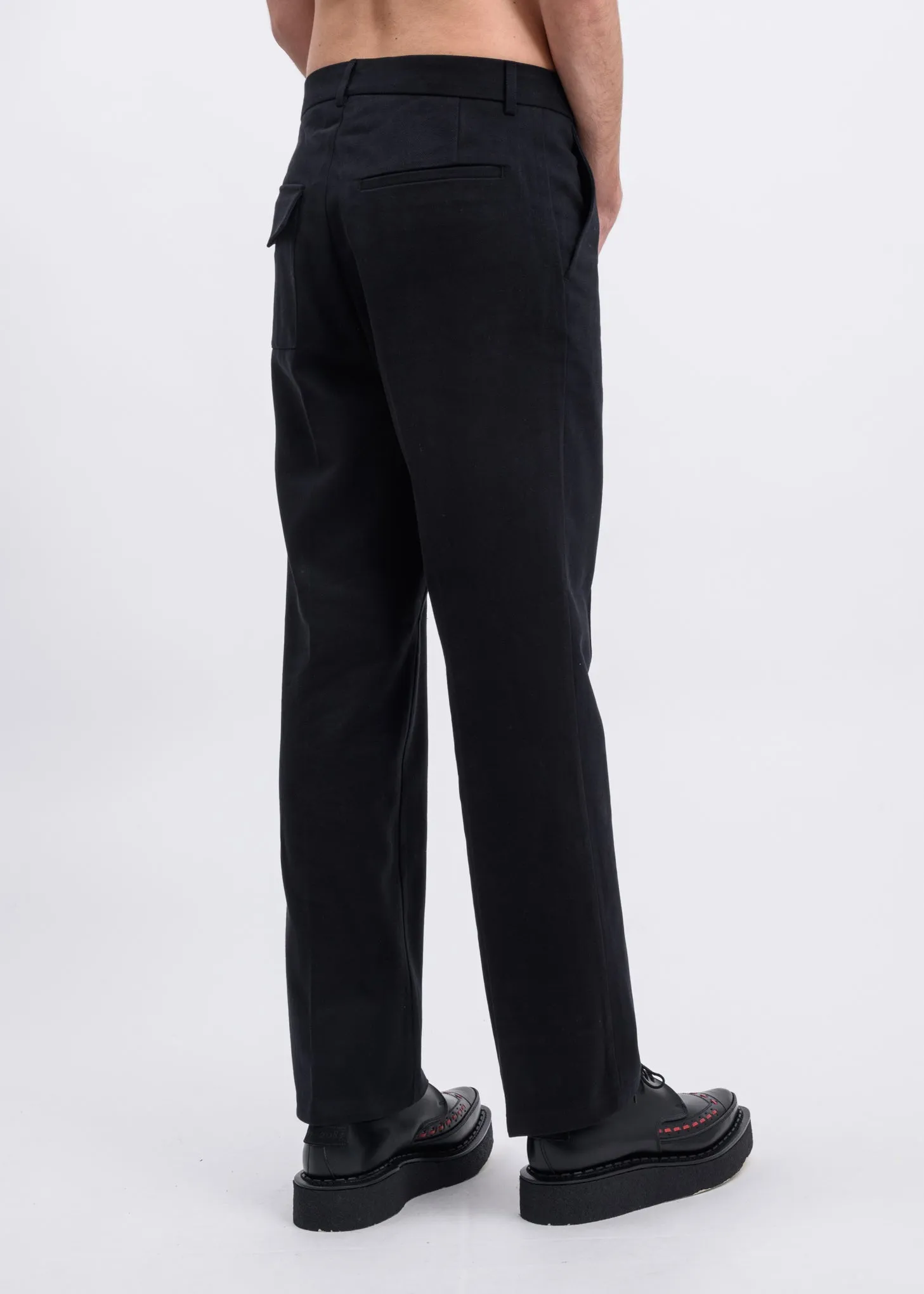 Black Samizdat Chino Trousers