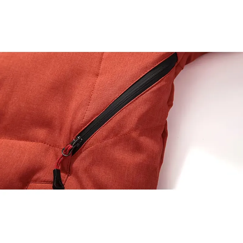 Bludren - Puffer Jacket Heren Ski met Capuchon, Waterdicht, Winddicht & Geïsoleerd