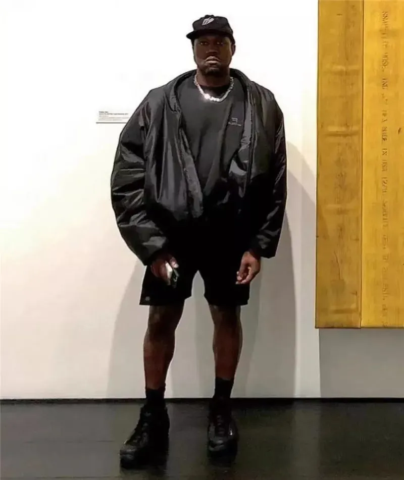 Blue Black Ye Kanye West Yzy Fashion Jacket