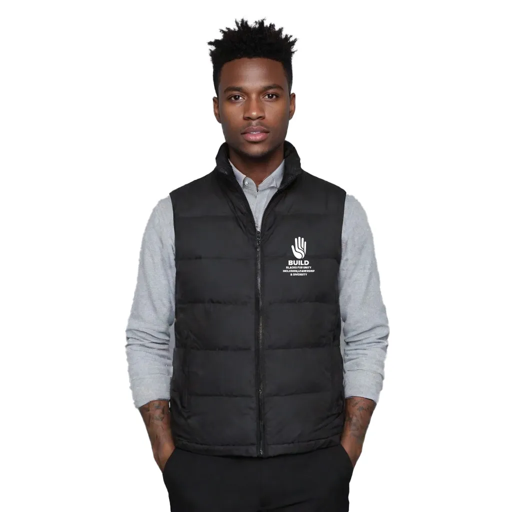 BUILD LOGO PUFFER VEST