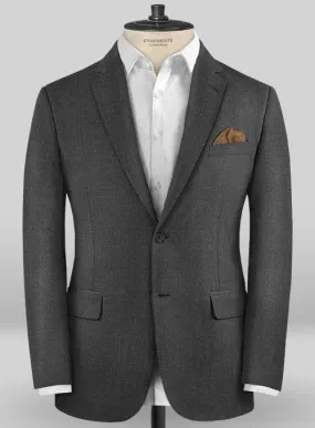 Caccioppoli Sun Dream Dark Gray Wool Silk Jacket
