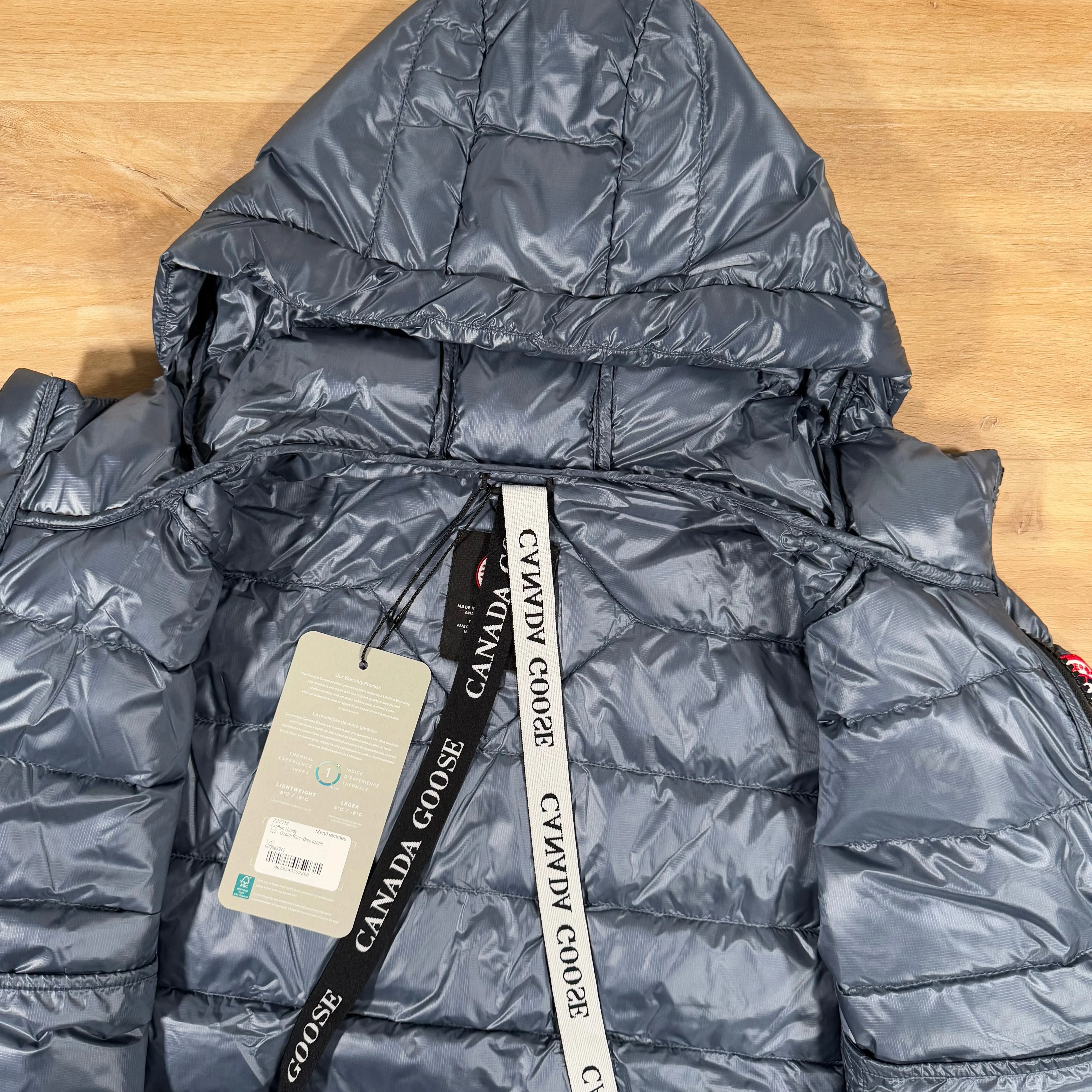 Canada Goose Crofton Jacket in Ozone Blue
