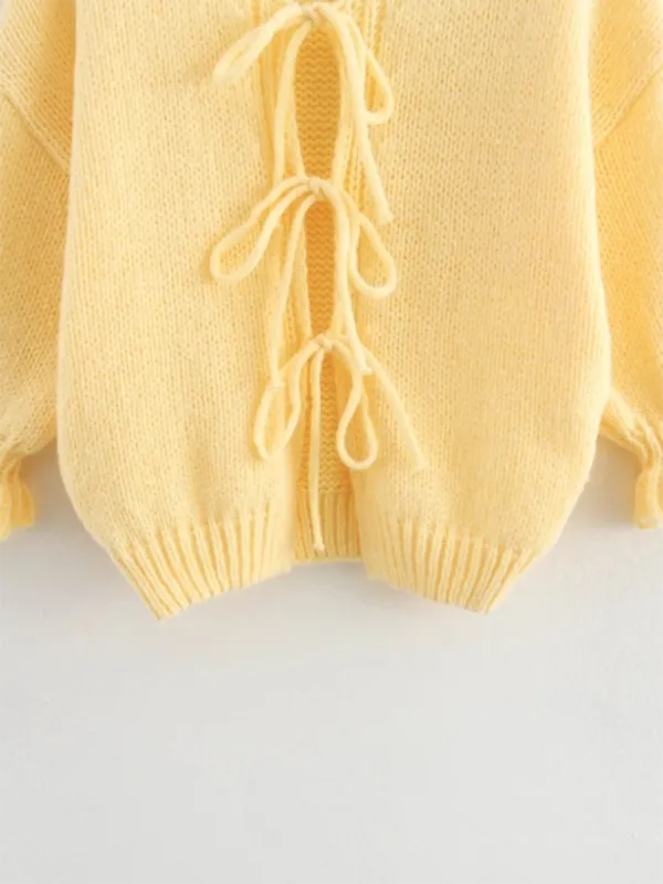 Casual Crew Neck Knit Top