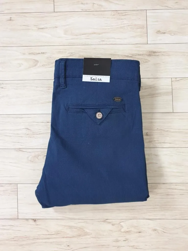 Chino Pants Dotted Blue - CHPA17