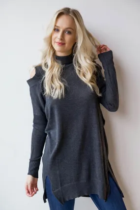 cold shoulder tunic/dress
