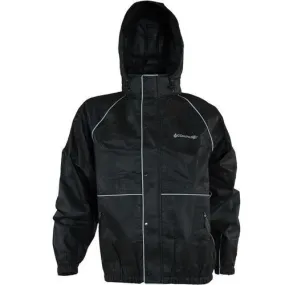 Compass 360 RoadTek Reflective Riding Jacket-Black-Size SM