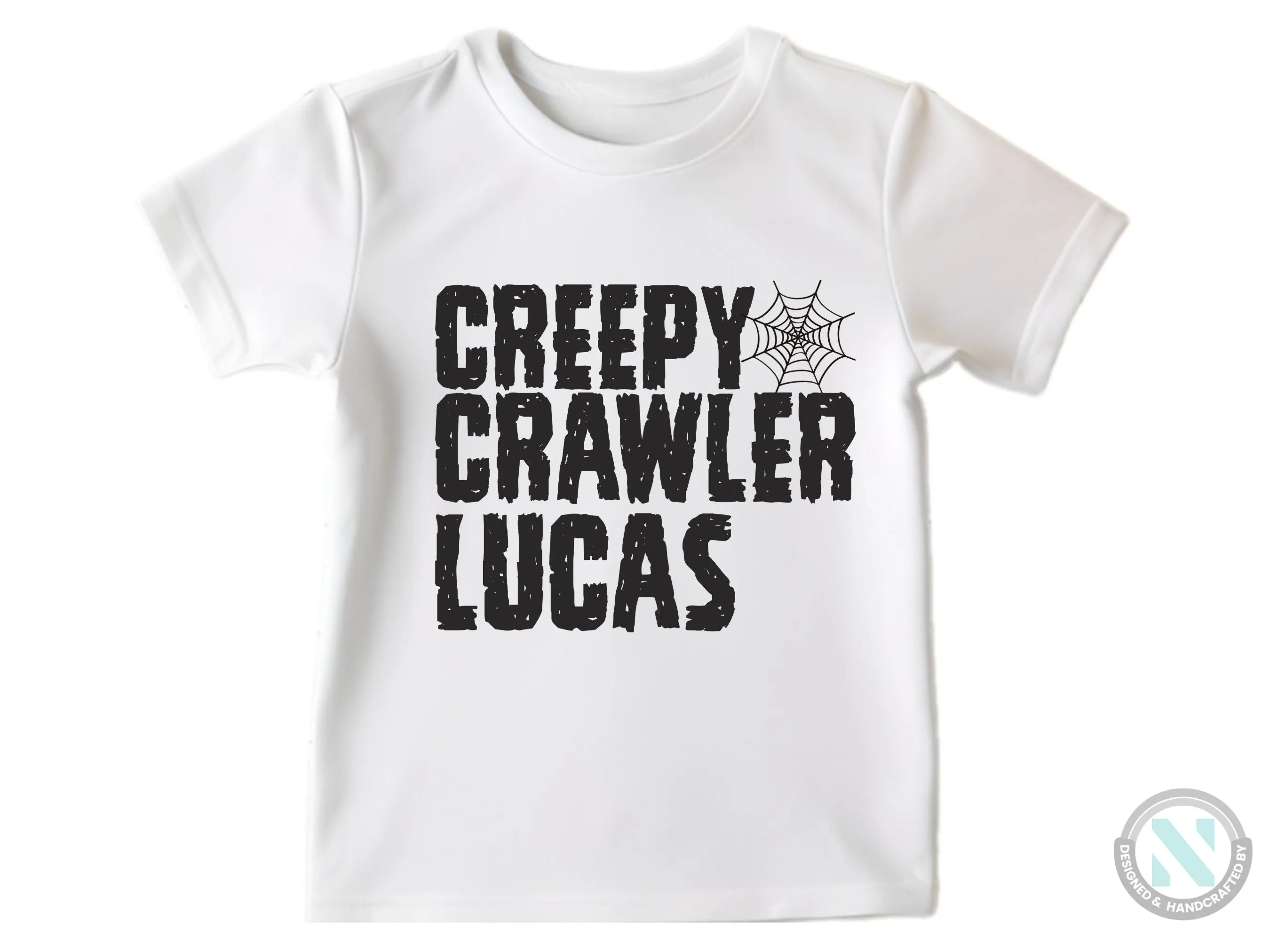 Custom Baby Name Halloween Baby Grow for Boys