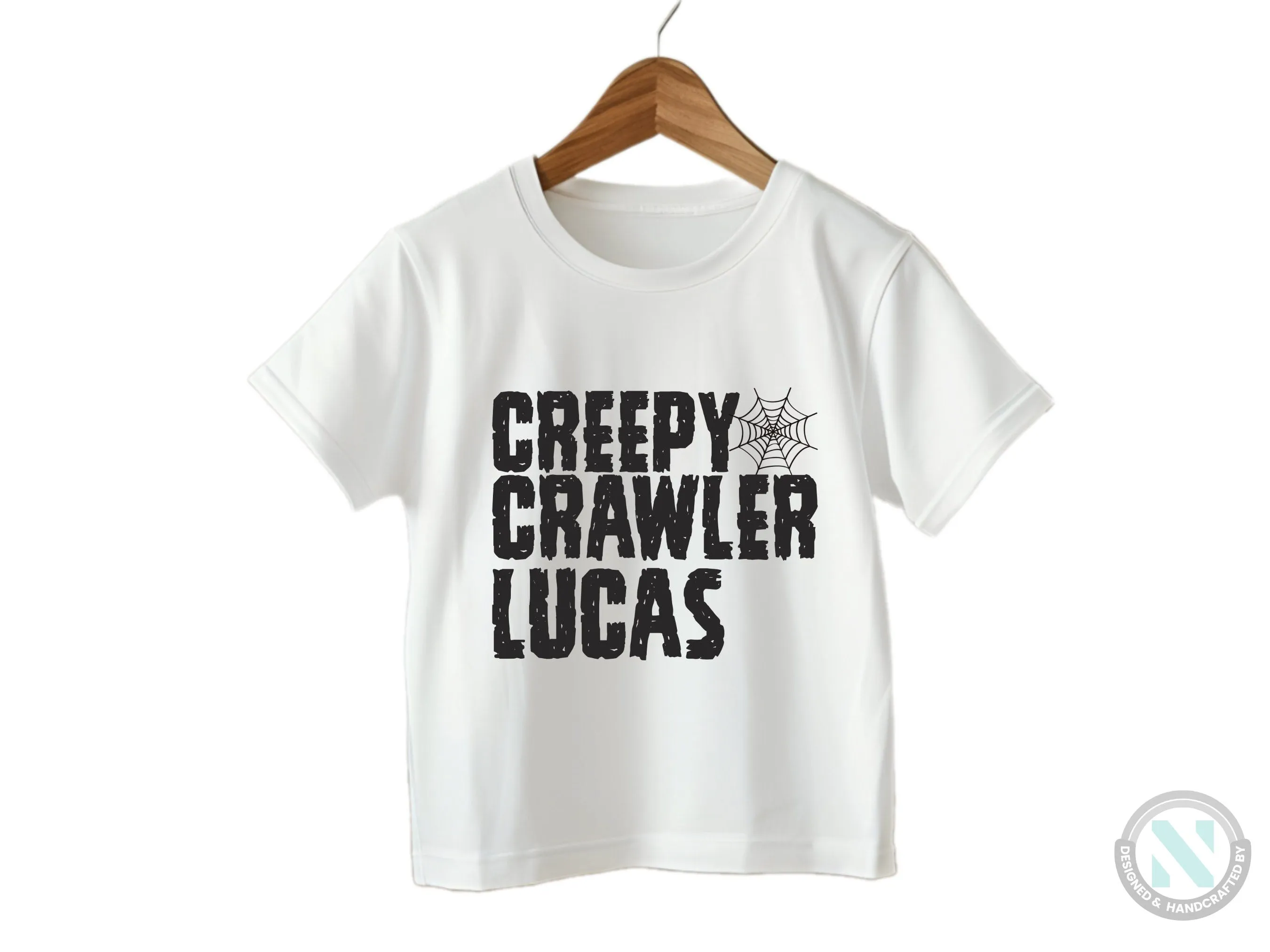 Custom Baby Name Halloween Baby Grow for Boys