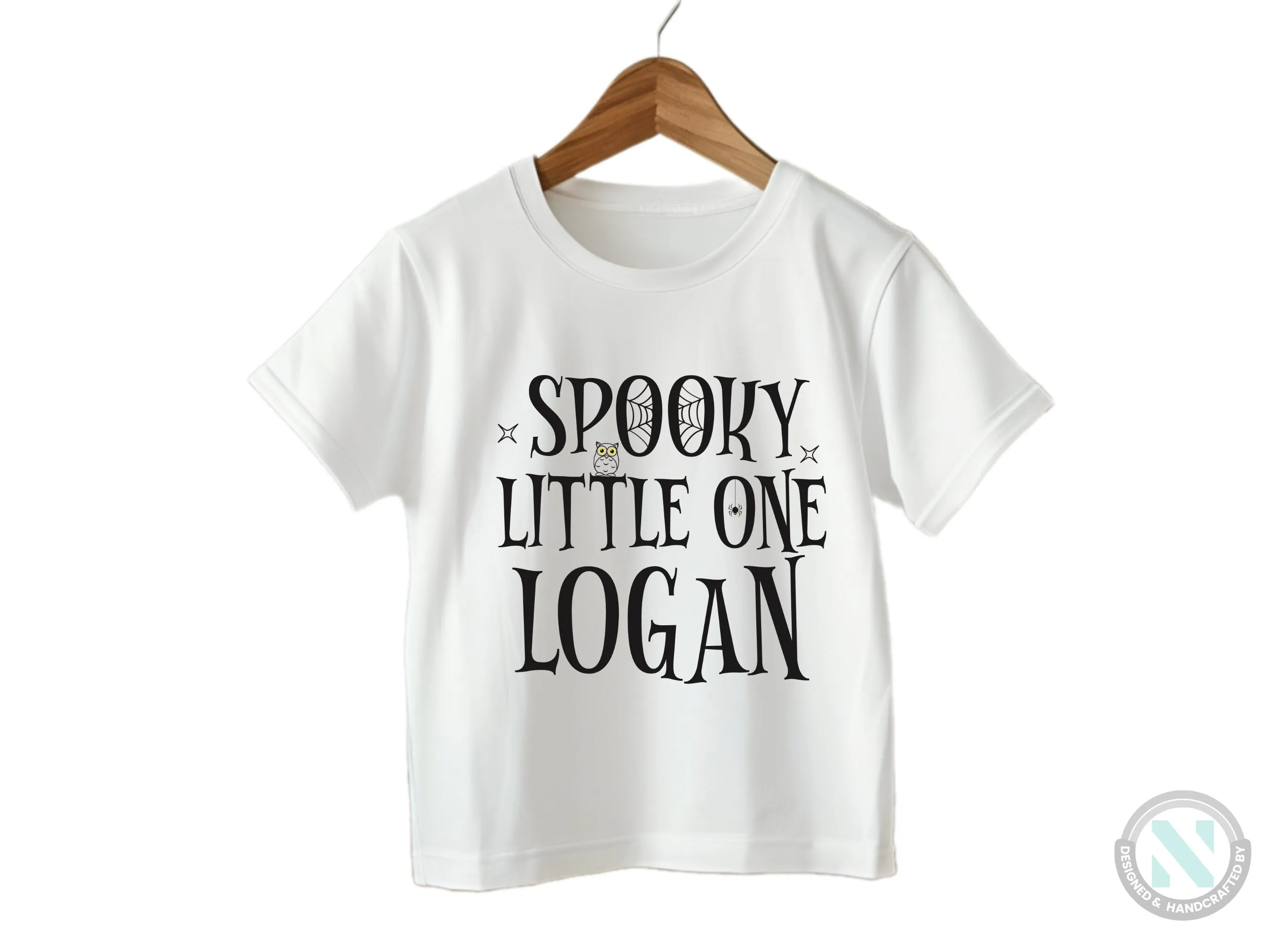 Custom My First Halloween Bodysuit Gift for Baby Boys with Spooky Little One