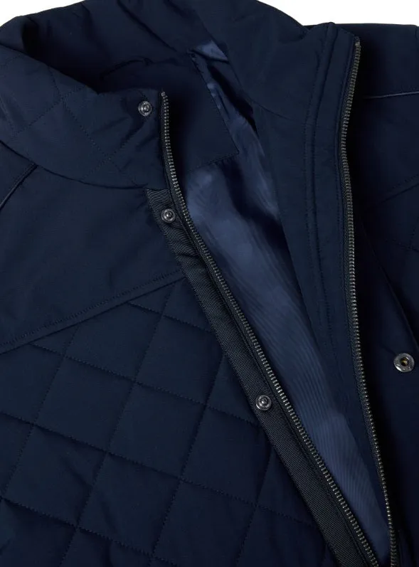Douglas Wilson Water Repellent Casual Coat - Navy