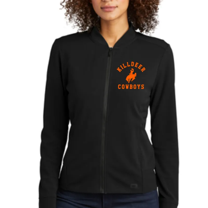Embroidered Killdeer Cowboys OGIO® Ladies Hinge Full-Zip
