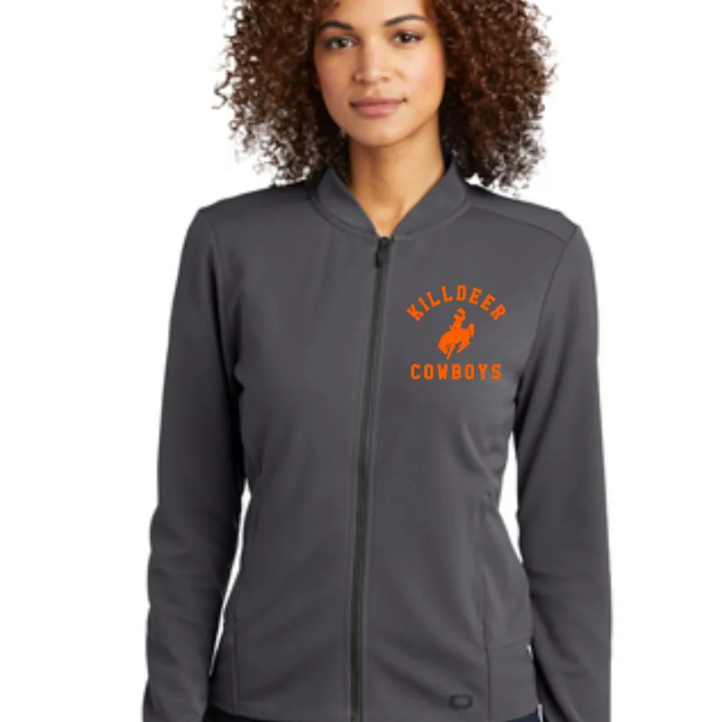 Embroidered Killdeer Cowboys OGIO® Ladies Hinge Full-Zip