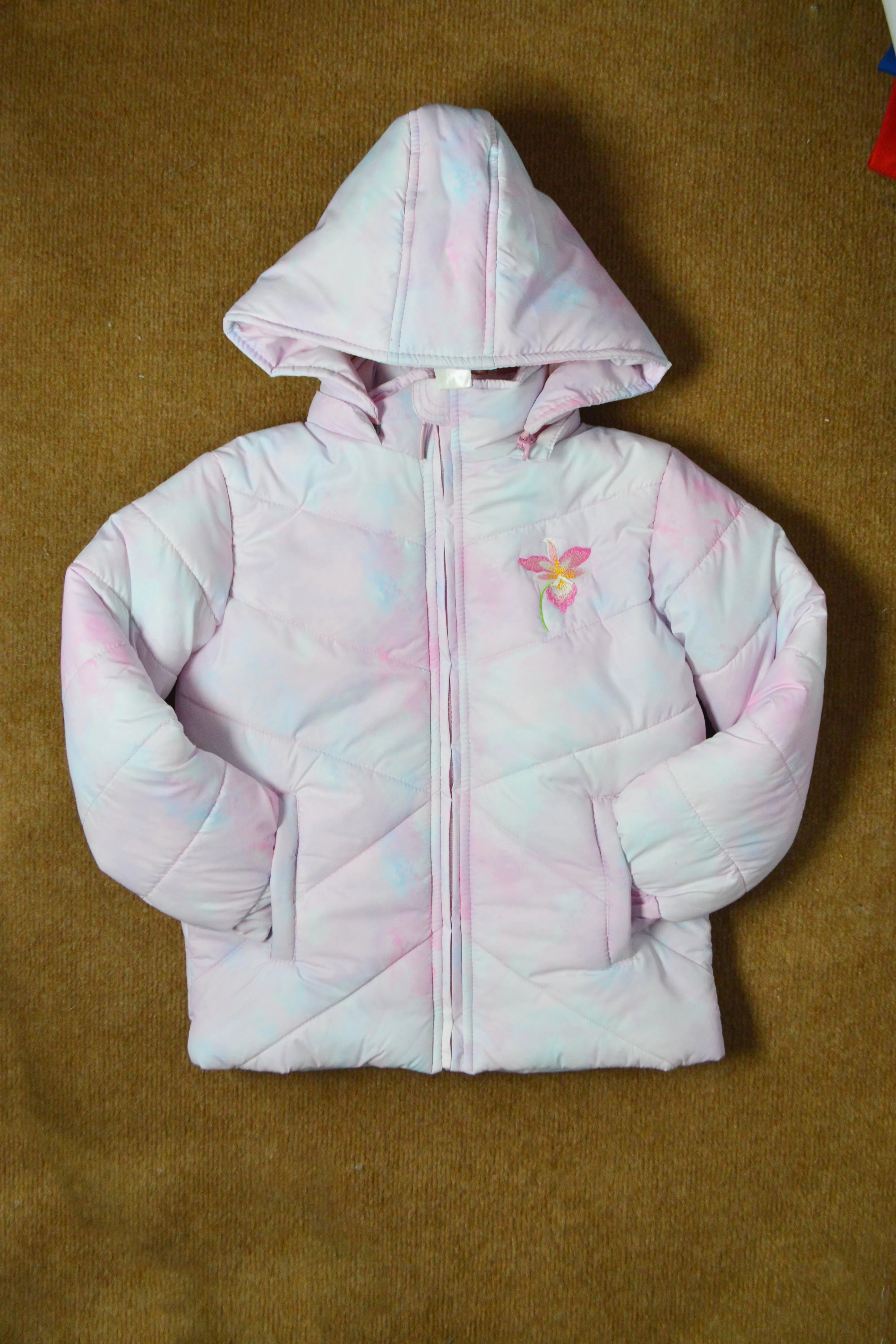 Embroidery Puffer Jacket | PJ-06