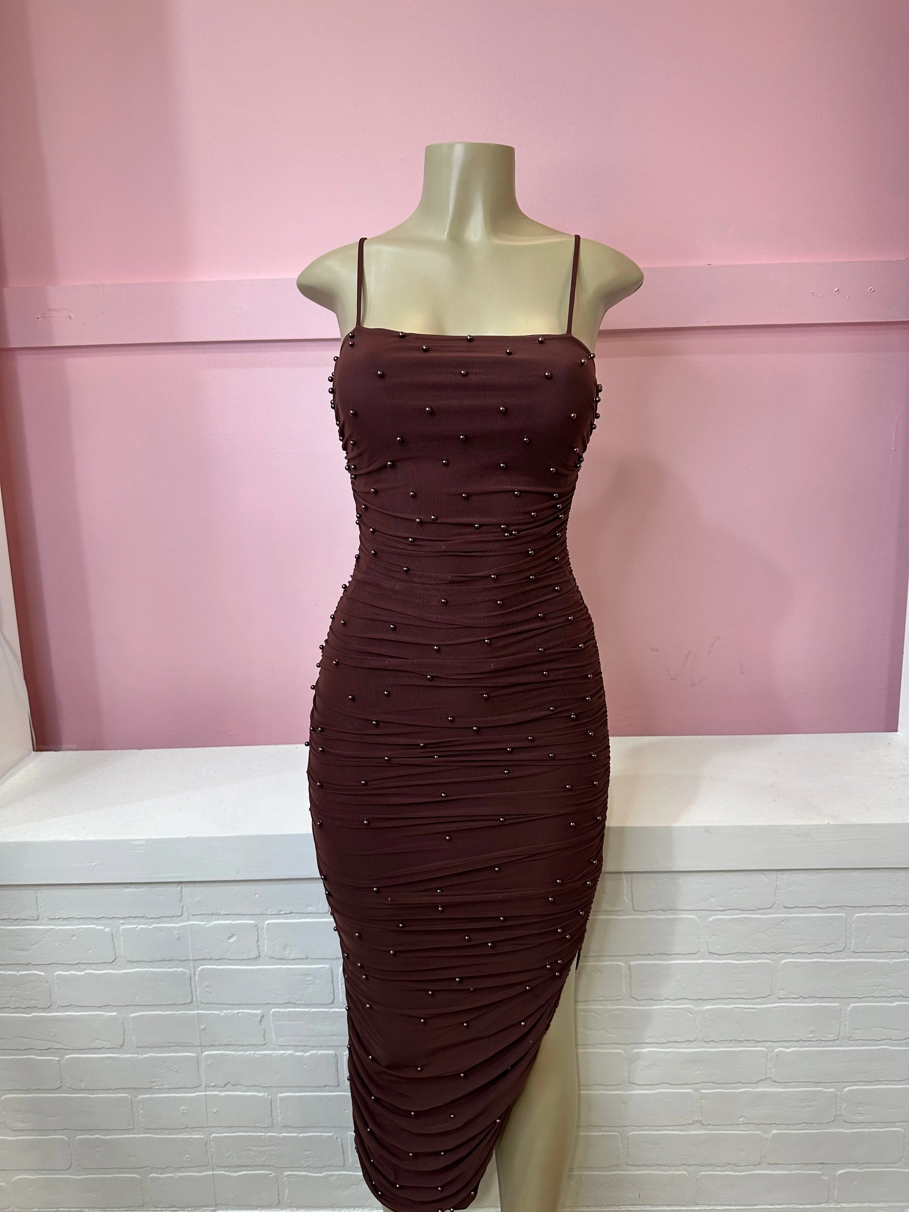 Espresso Midi Dress