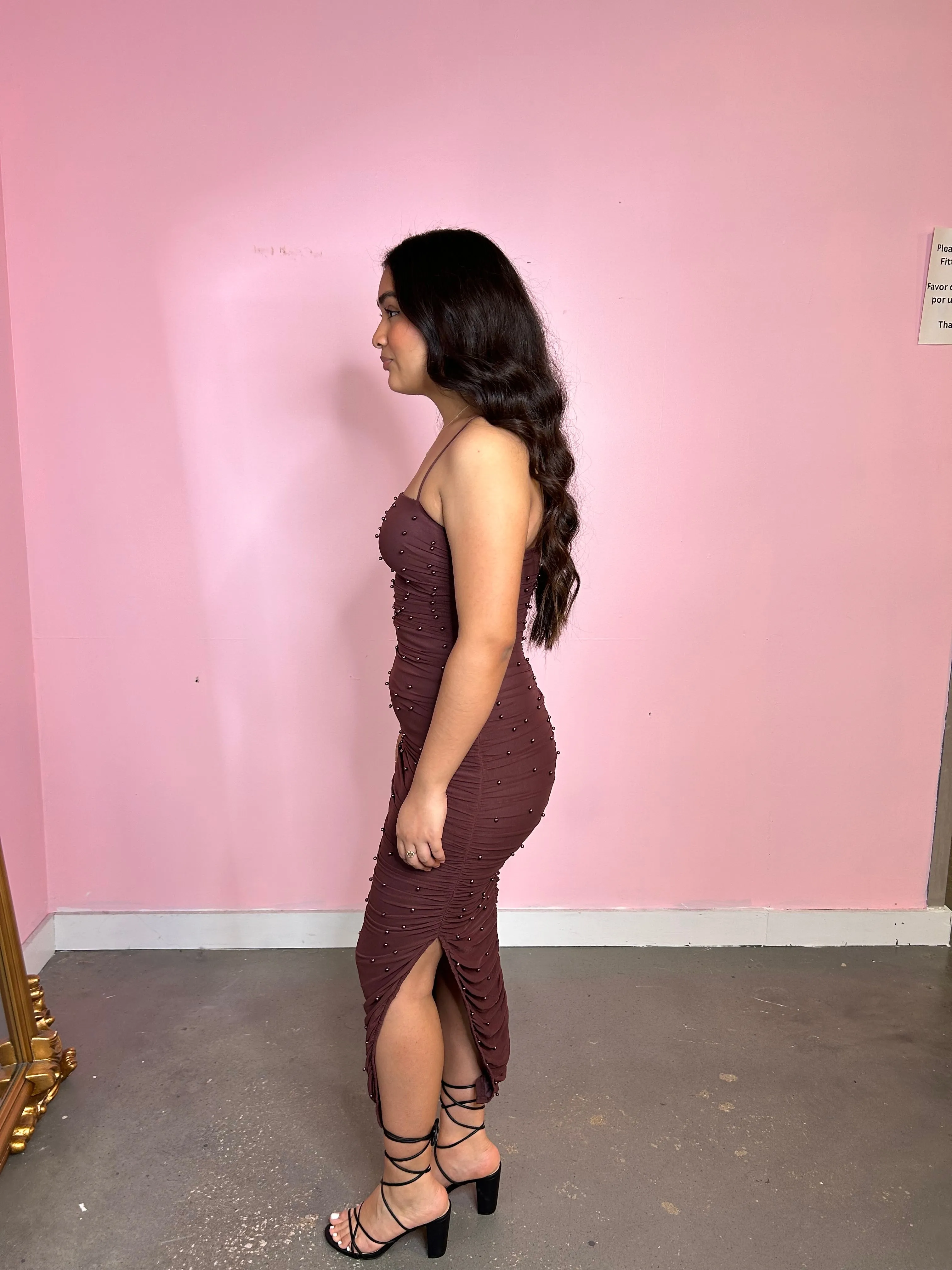Espresso Midi Dress