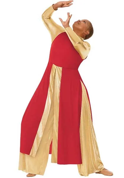 Eurotard 14141 Womens High Favor Panel Tunic
