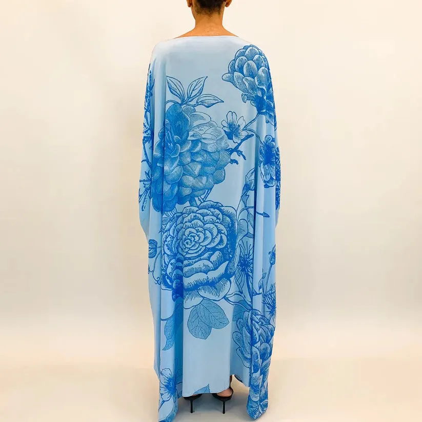 Flower Explosion Evening Dress