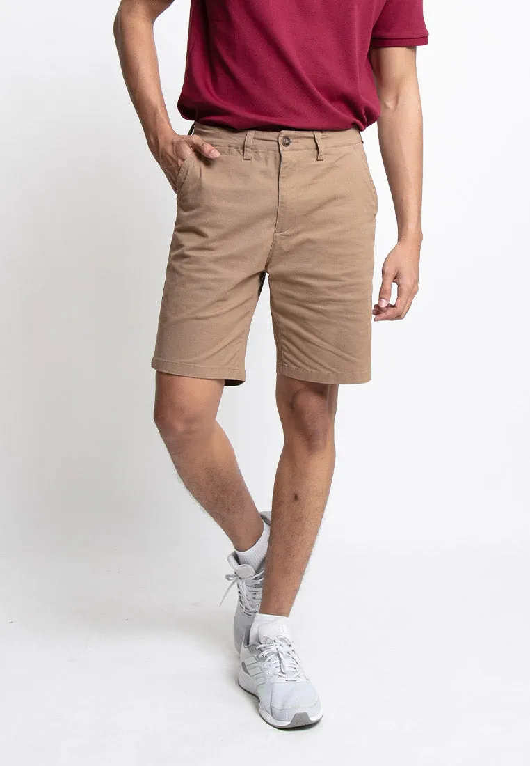 Forest Stretchable Cotton Twill 19/20" Bermuda Men Shorts Chino Short Pants Men - 665070