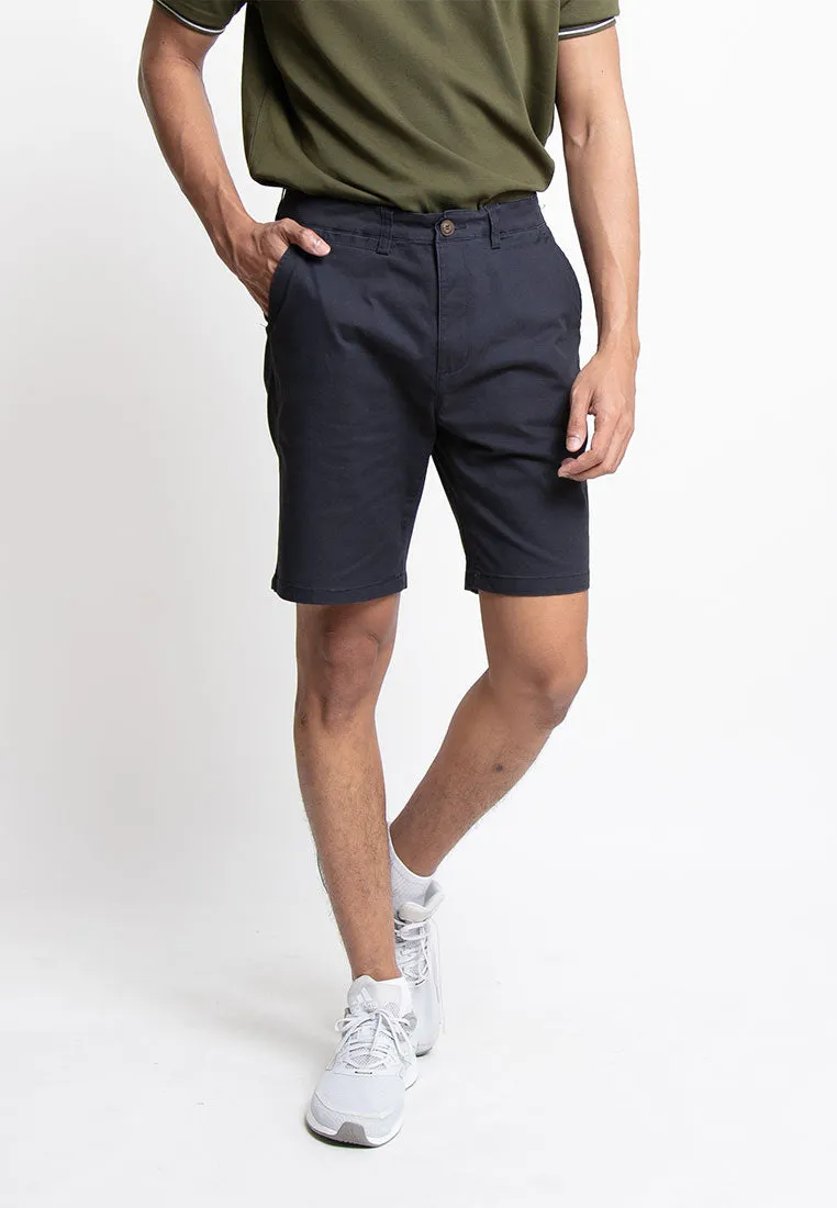 Forest Stretchable Cotton Twill 19/20" Bermuda Men Shorts Chino Short Pants Men - 665070