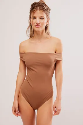 Free People Off To The Races Bodysuit