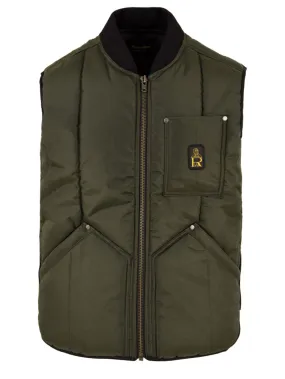 Gilet da Uomo verde imbottito Fridge Vest