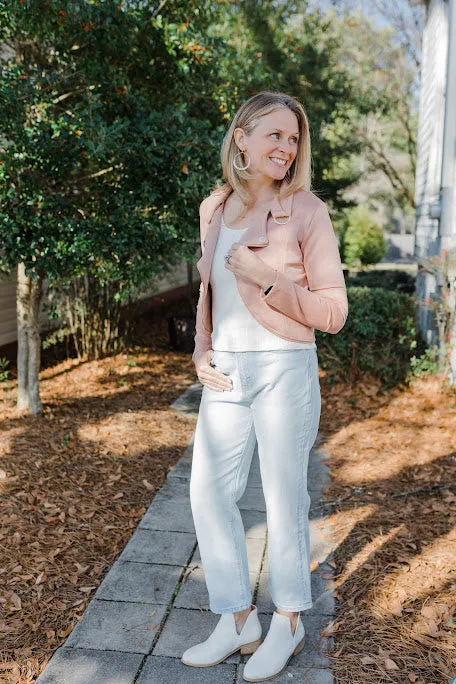 Hanging By the Cable Knit Tank
