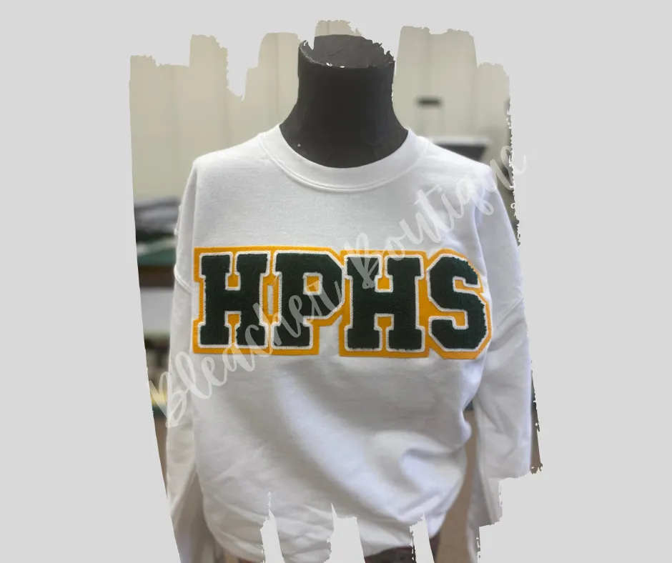 Highland Park Classic Varsity Chenille Sweatshirt