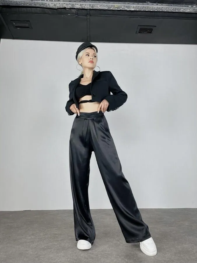 HLLY Women Sirarpi Pants Black - Villa de Álvarez