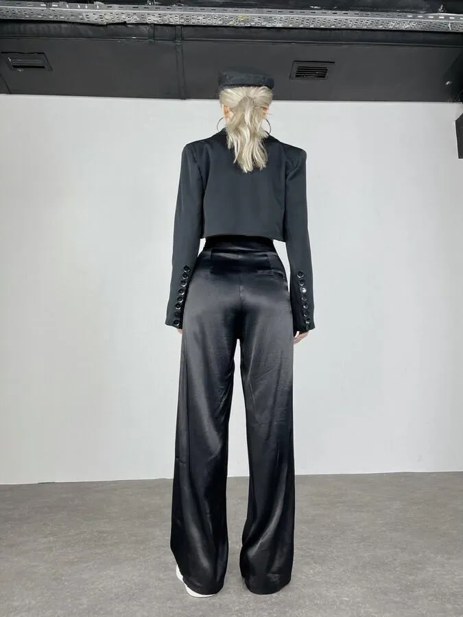 HLLY Women Sirarpi Pants Black - Villa de Álvarez