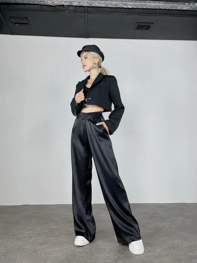 HLLY Women Sirarpi Pants Black - Villa de Álvarez