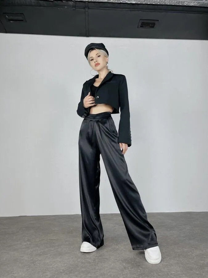 HLLY Women Sirarpi Pants Black - Villa de Álvarez