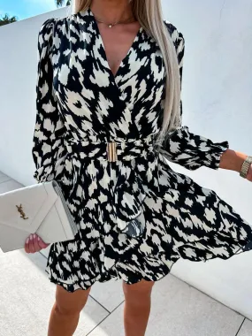 Holly Wrap Short dress