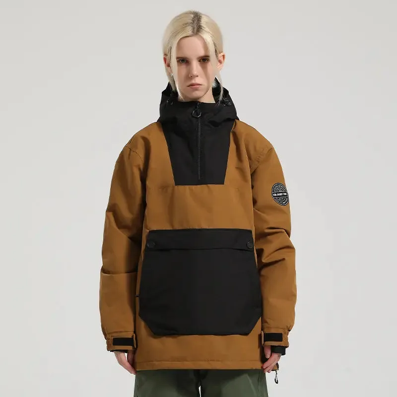Hotian Reflective Stripe Men Insulated Anorak Jacket