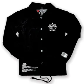 Infinite Potential Coach Jacket (Black)