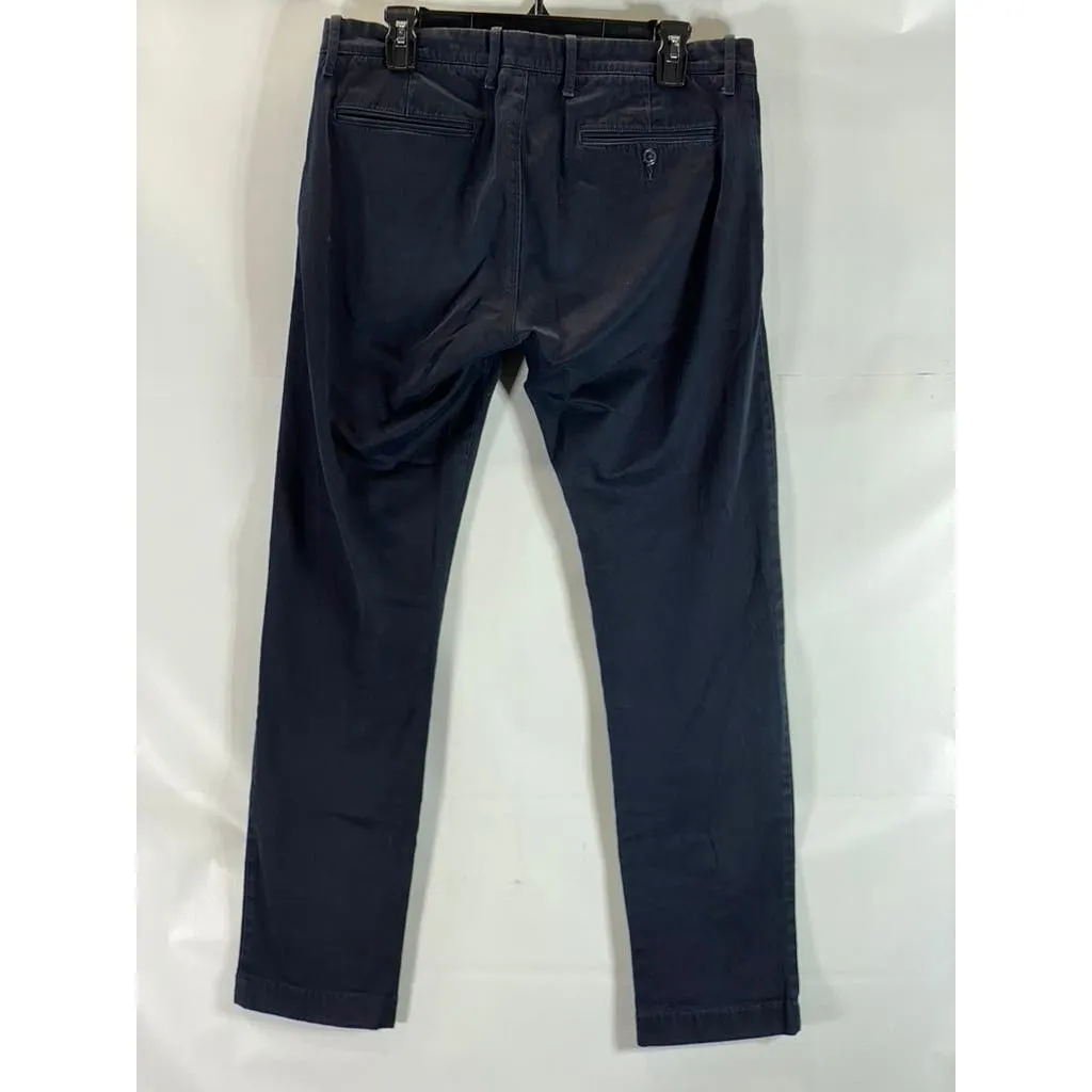 J. CREW Men's Navy Stretch 484 Slim-Fit Chino Pants SZ 32X32