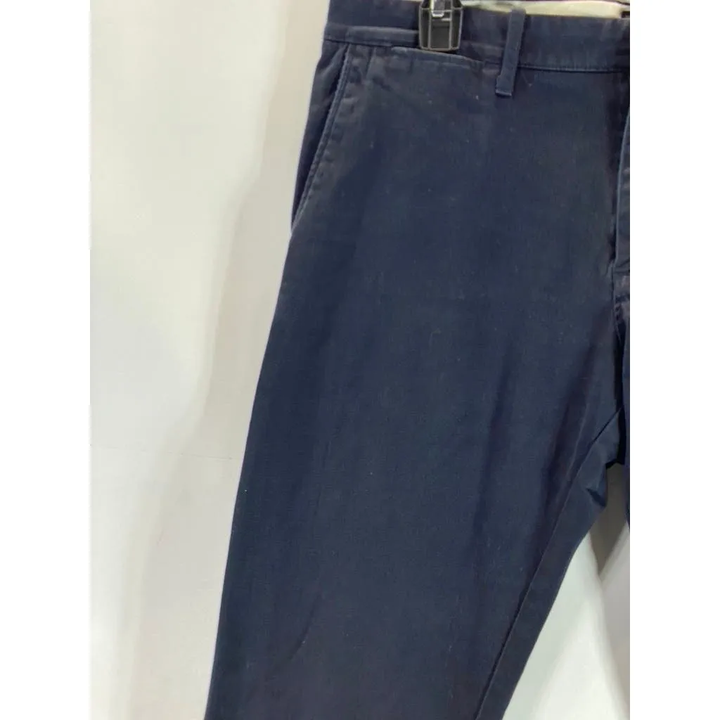 J. CREW Men's Navy Stretch 484 Slim-Fit Chino Pants SZ 32X32
