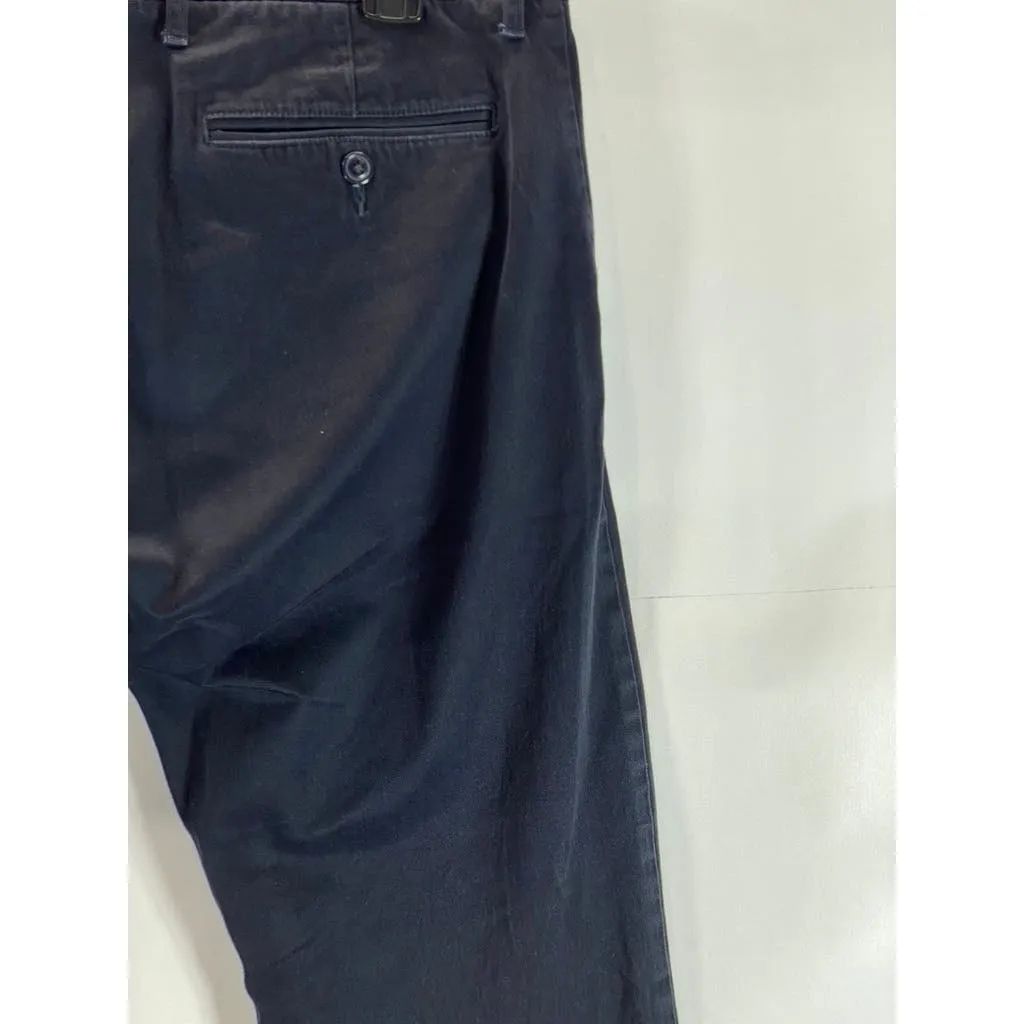 J. CREW Men's Navy Stretch 484 Slim-Fit Chino Pants SZ 32X32