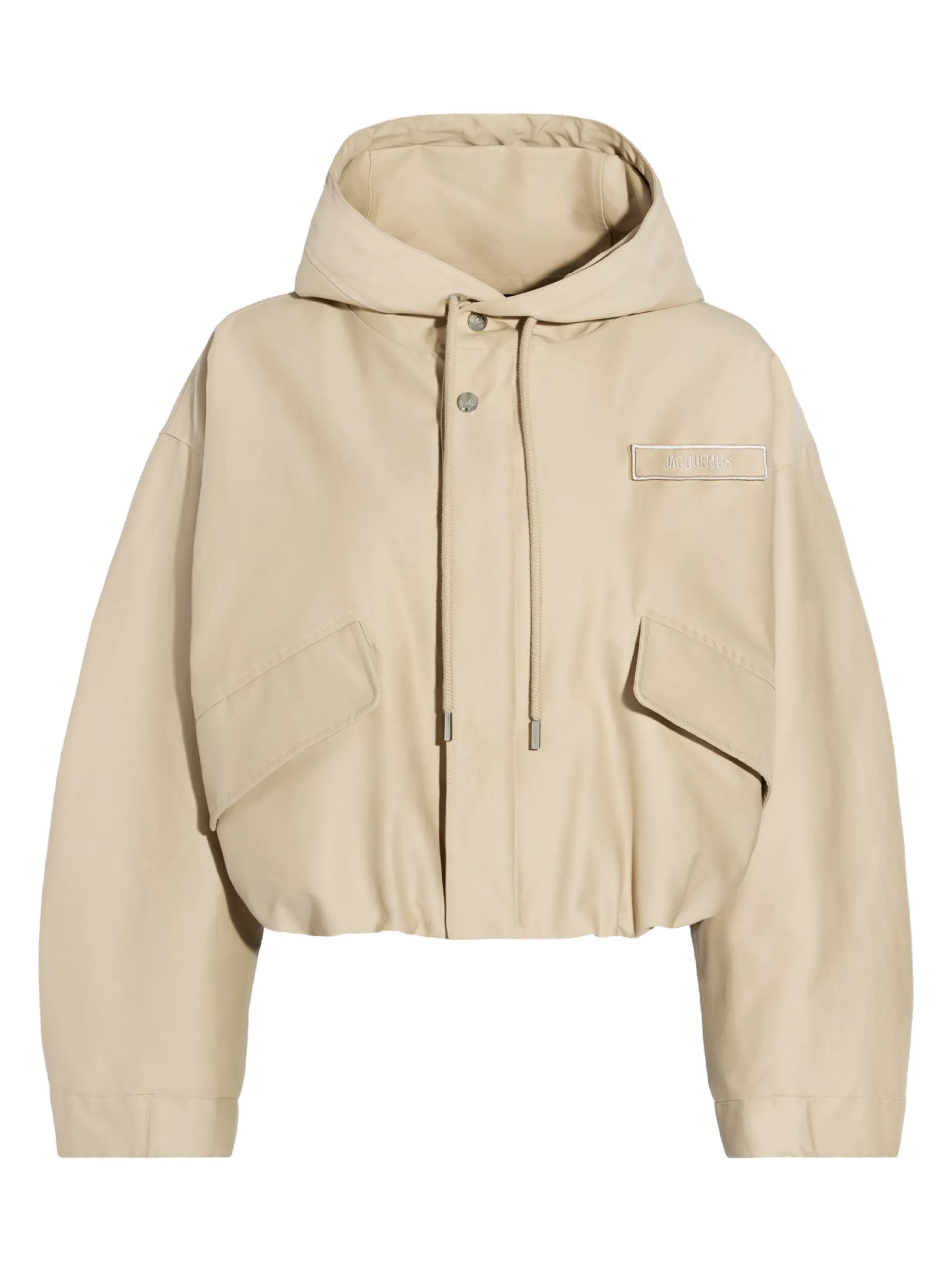 Jacquemus La Parka Courte Caraco in Beige