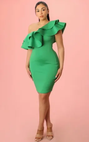 Jenna Ruffle Dress