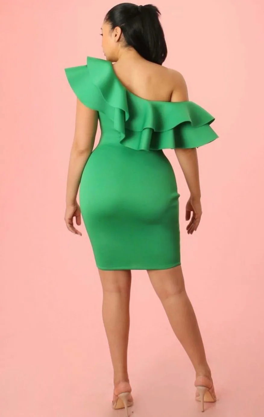 Jenna Ruffle Dress